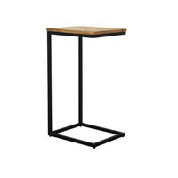 BEISTELLTISCH Rya Mangoholz 38 cm / 31 cm Natur - Naturfarben, Holz (31/38/68cm) - Villa Möbel