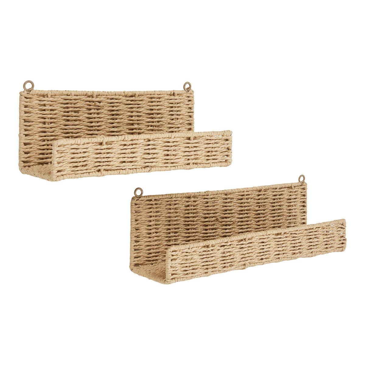 WANDREGALE Treviso Papier, Metall Natur - Naturfarben, Naturmaterialien (10/32/40cm) - tinkaro