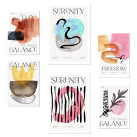 POSTER Set Mit 6 Emotionen A3 & A4 Rahmenlos - Klar, Papier (29/3cm) - Nacnic