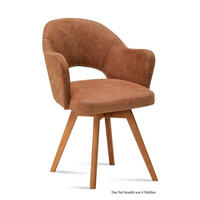 ARMLEHNSTUHL (6er-Set) Dolly 59x87x61 Eiche geölt/Cognac - Cognac/Eichefarben, Kunststoff (61/87/59cm) - 58aufmkessel