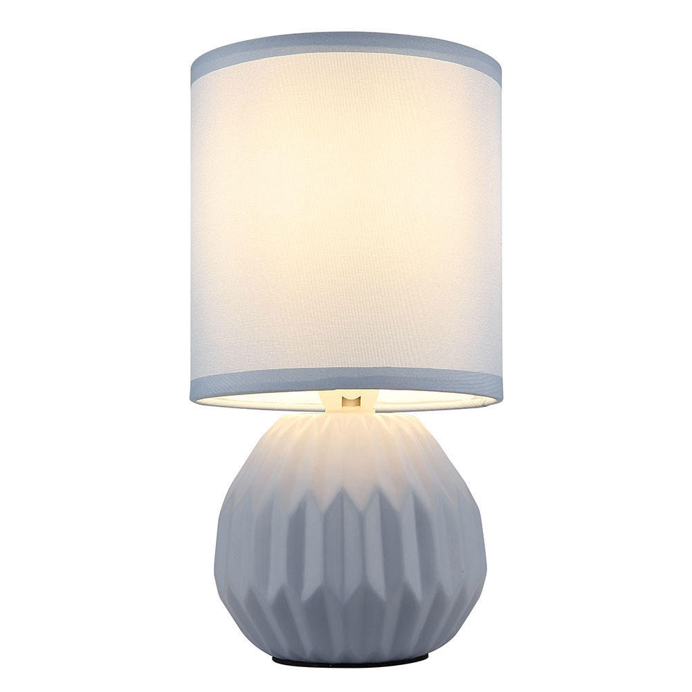Globo Lighting Tischleuchte Blau 12x23x12 cm