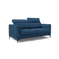SCHLAFSOFA Gardenia - Blau, Metall (198/88/94cm) - Divani.store
