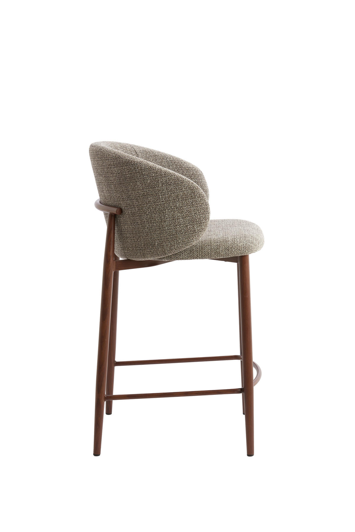 BARHOCKER Aluko Braun 57/55/94 cm - Braun, Metall (55/94/57cm) - Light & Living