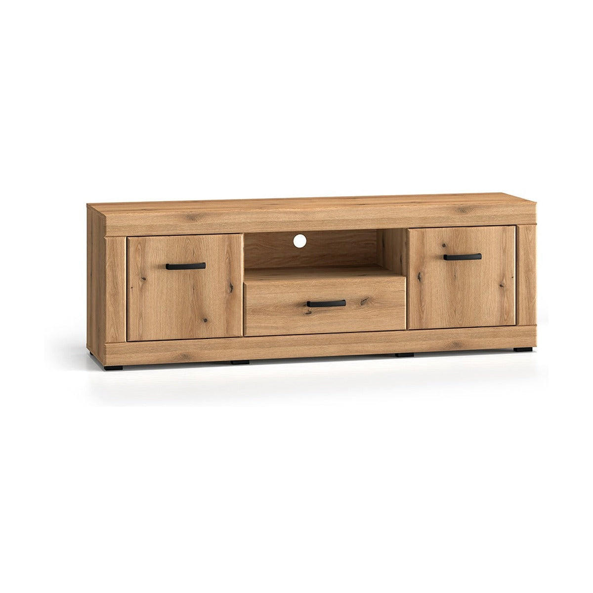 hi-markt Lowboard Eiche 160x55x40 cm