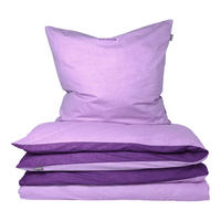 BETTWÄSCHESET Doubleface Renforcé 2-teilig 135x200 cm Lila - Lila, Textil (135/200cm) - SCHIESSER