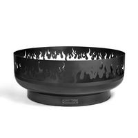 Feuerschale „FIRE“ 80 cm - Rostfarben, Metall (80/80cm) - Cook King