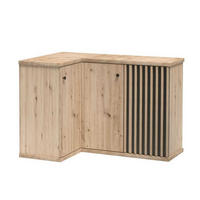 ECKKOMMODE Cali C-12 122,6 x 85,4 x 82 cm Eiche Artisan - Eiche Artisan, Holzwerkstoff (122.6/85.4/82cm) - Koseto