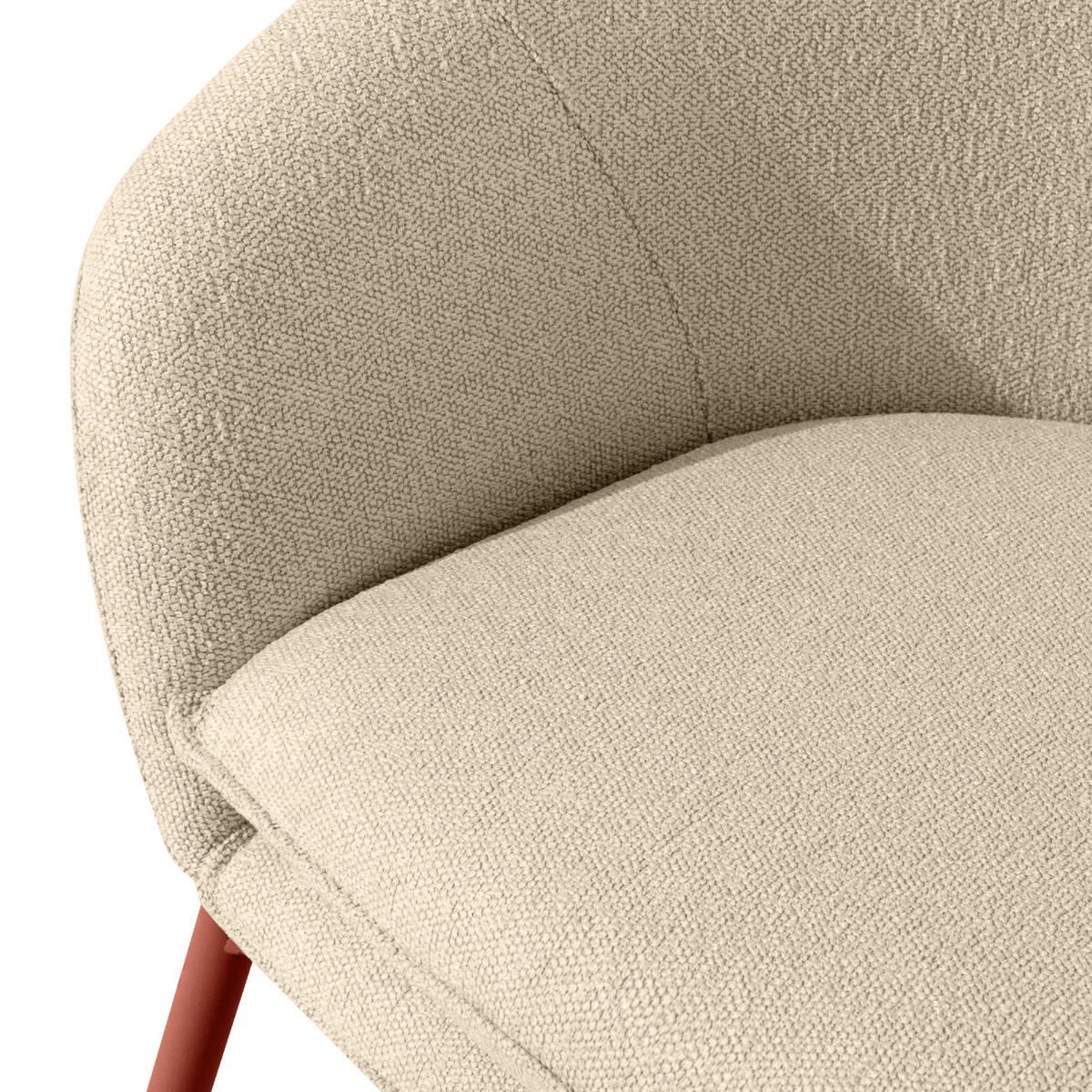 GARTENSESSEL SOLIS Loungesessel, - Creme, Textil/Metall (69/76/66cm) - KONSIMO®