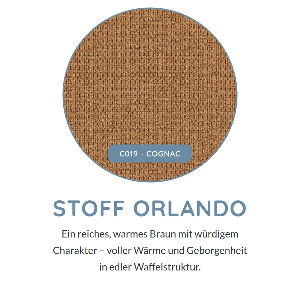BIGSOFA Vannes Chenille Braun 272/134/68 cm - Cognac, Kunststoff/Textil (272/68/134cm) - foamnova