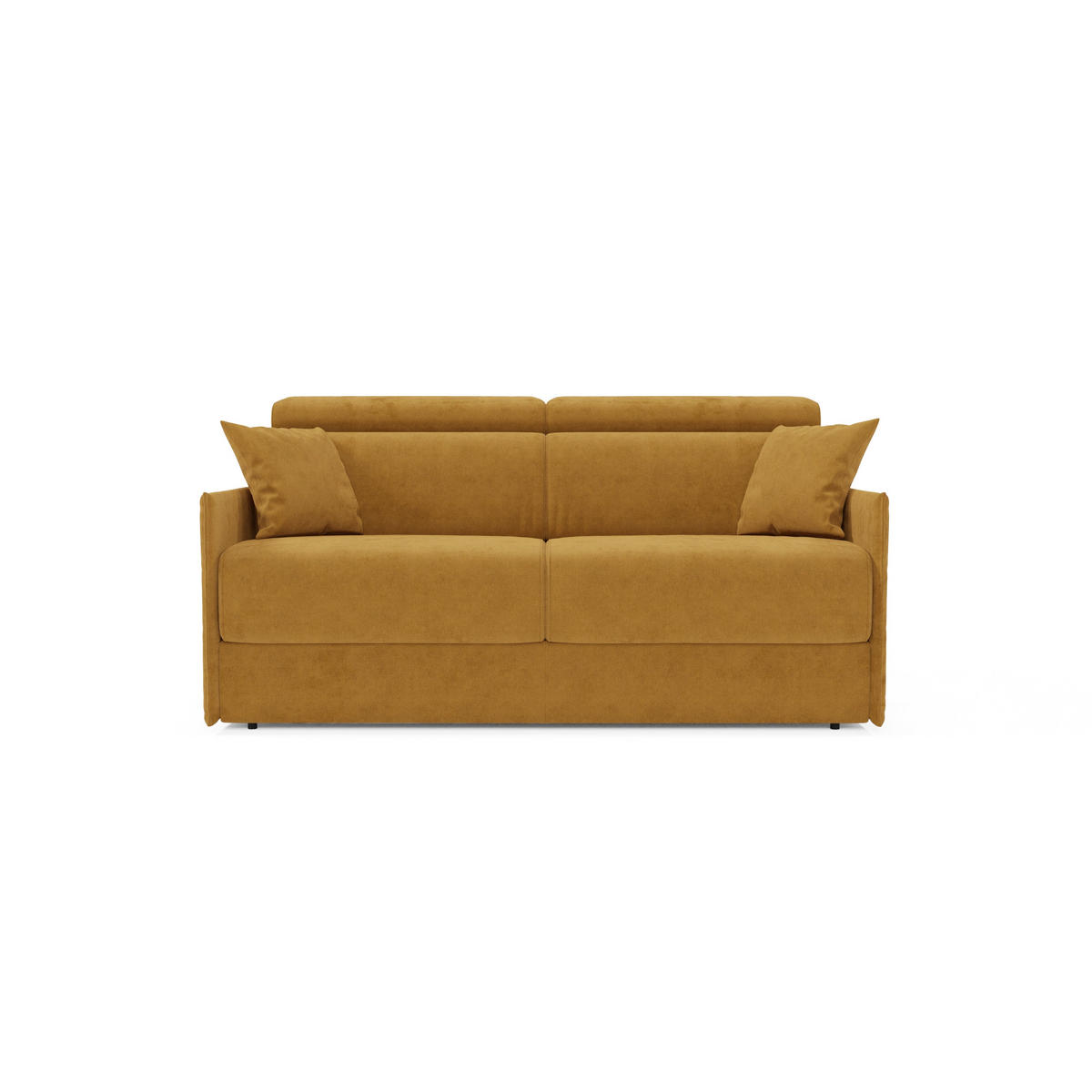 LINEARSOFA Miryam - Gelb, Metall (149/83/98cm) - Divani.store