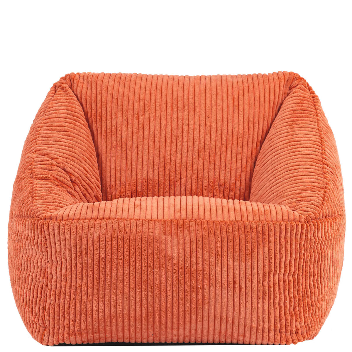 SITZSACK Flauschig für Kinder 2-tlg. - Terracotta, Textil (55/44/55cm) - icon
