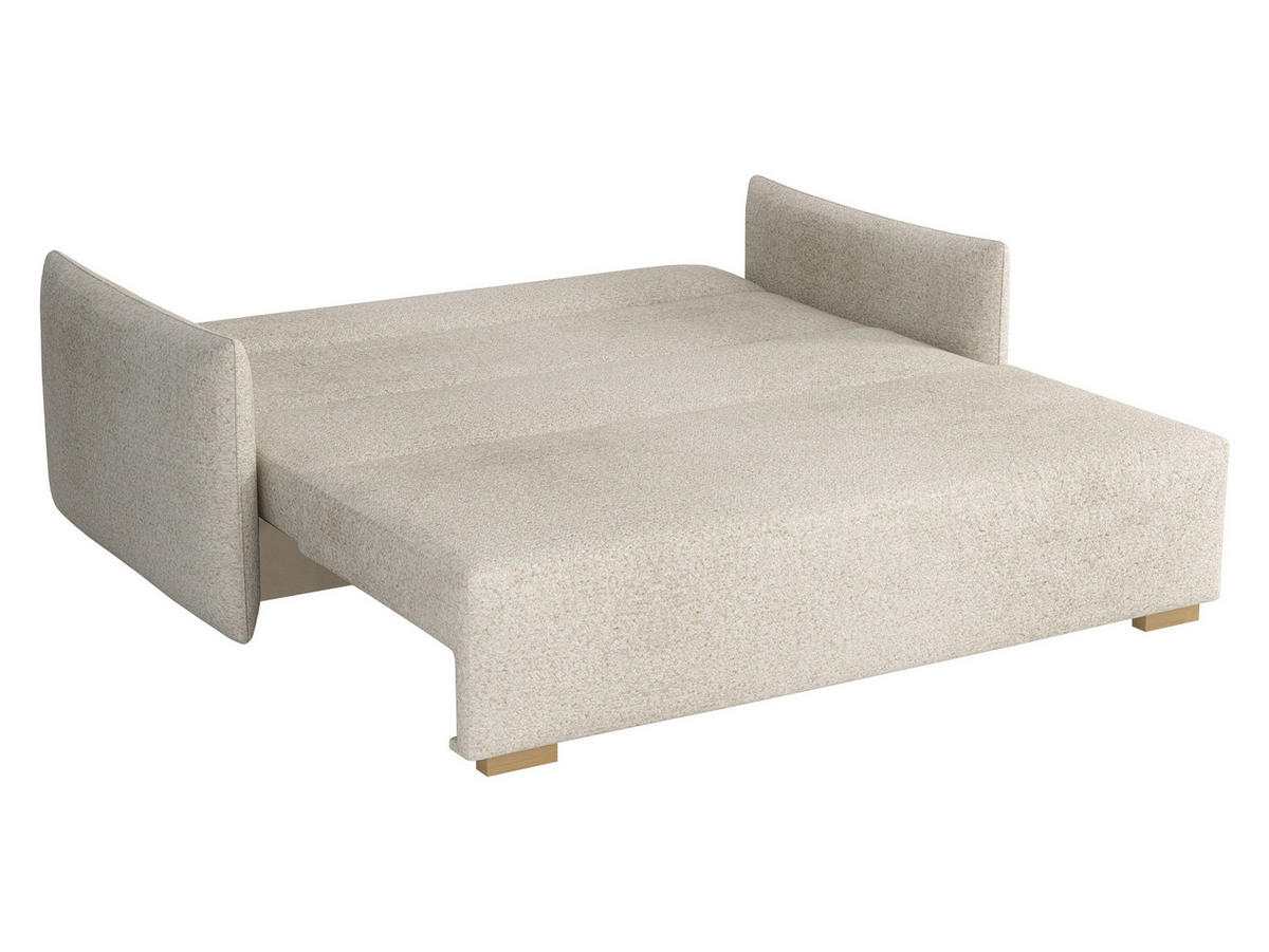 SCHLAFSOFA Viva Glov IV - Creme/Naturfarben, Holz/Textil (174/85/98cm) - MIRJAN24