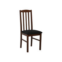 STUHL Bos XII, Holzfarbe: Walnuss - Walnussfarben/Schwarz, Holz (43/90/48cm) - MIRJAN24