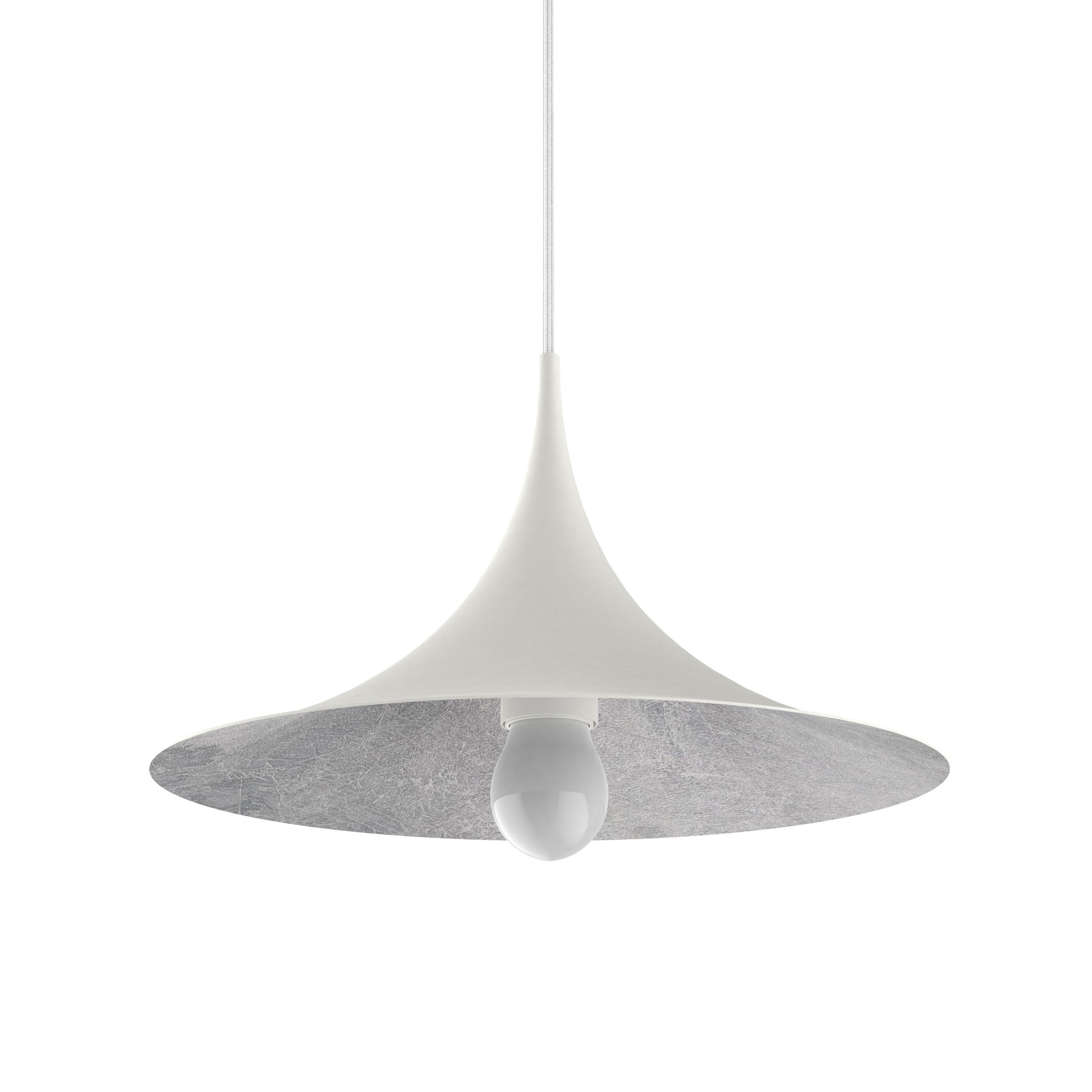 HÄNGELEUCHTE - Weiß, Metall (33/33/16cm) - Lumicom