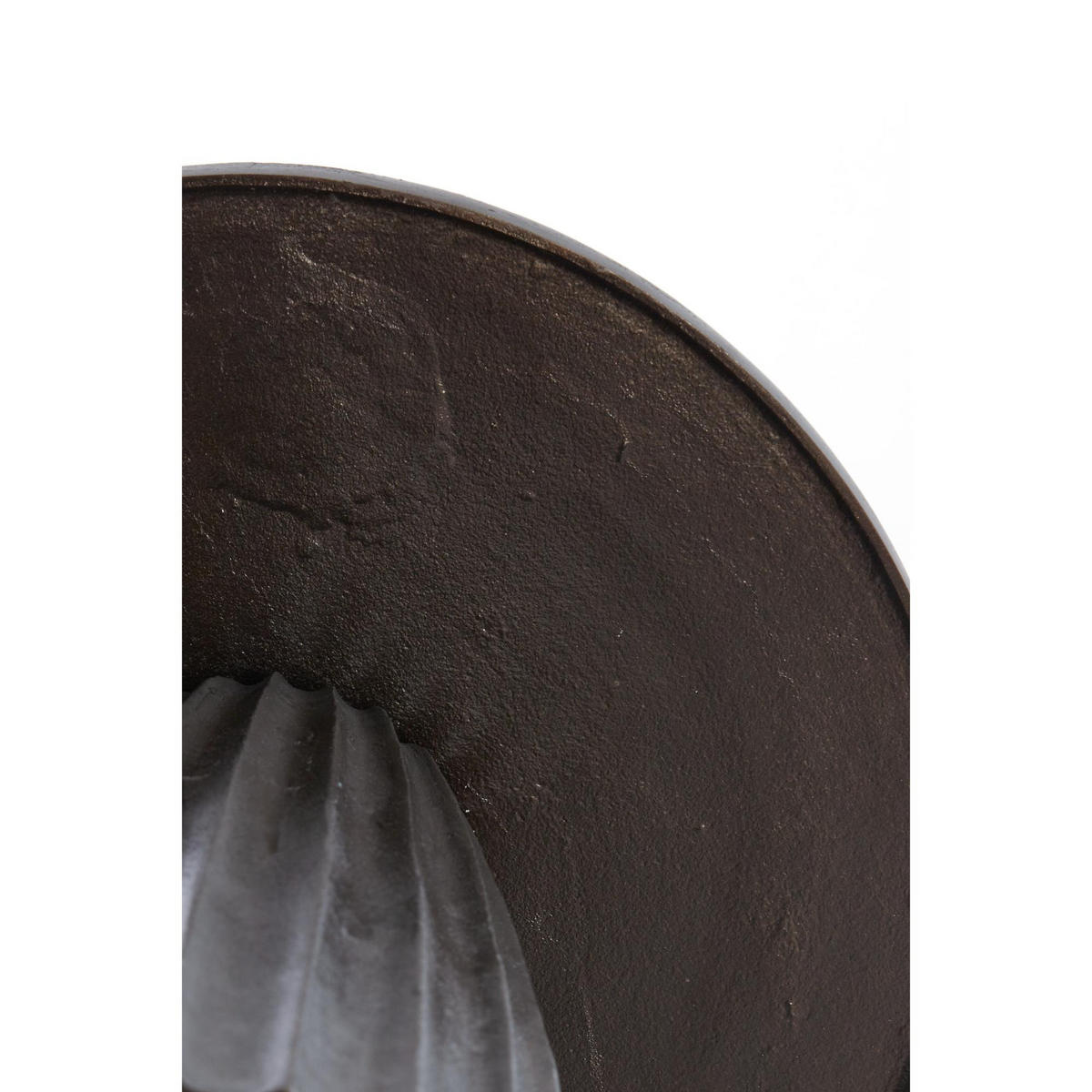 BEISTELLTISCH Veglia Braun 40/40/51 cm - Braun, Metall (40/40/51cm) - Light & Living