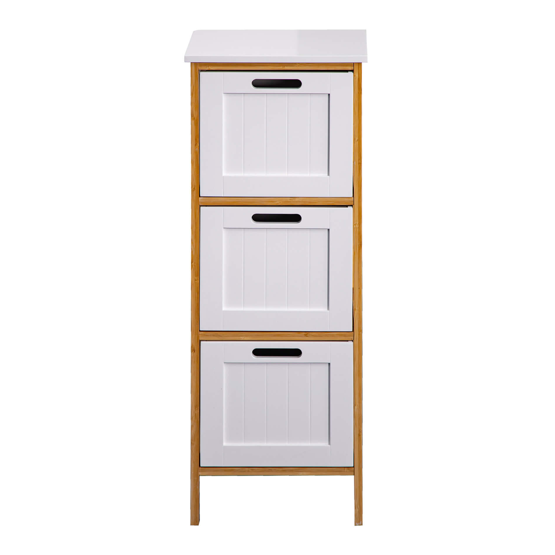 NACHTTISCH Weiß 30/32/86 cm - Weiß, Holzwerkstoff (30/86/32cm) - Mobili Rebecca