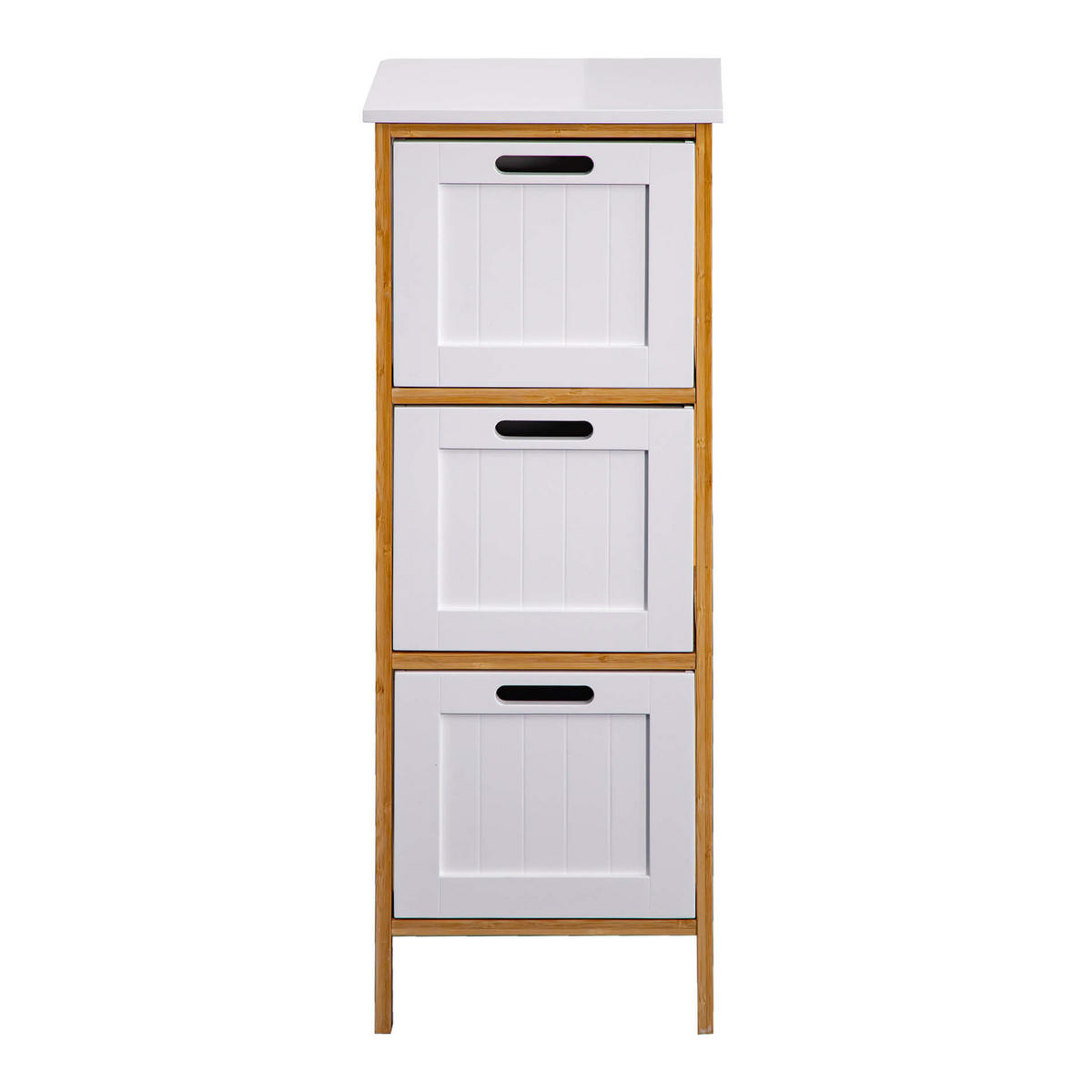 NACHTTISCH Weiß 30/32/86 cm - Weiß, Holzwerkstoff (30/86/32cm) - Mobili Rebecca