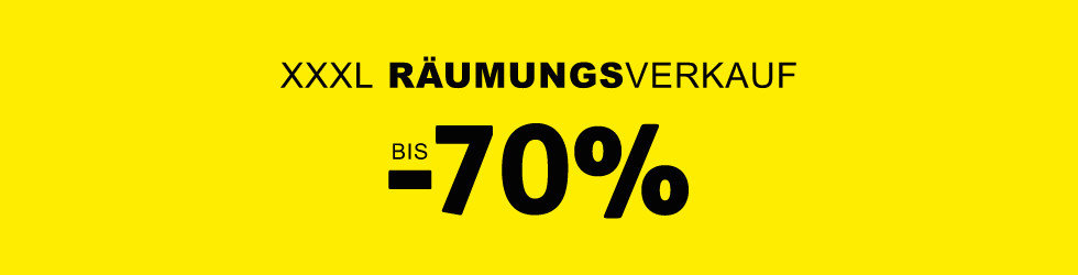 Räumungsverkauf -70% Gelb