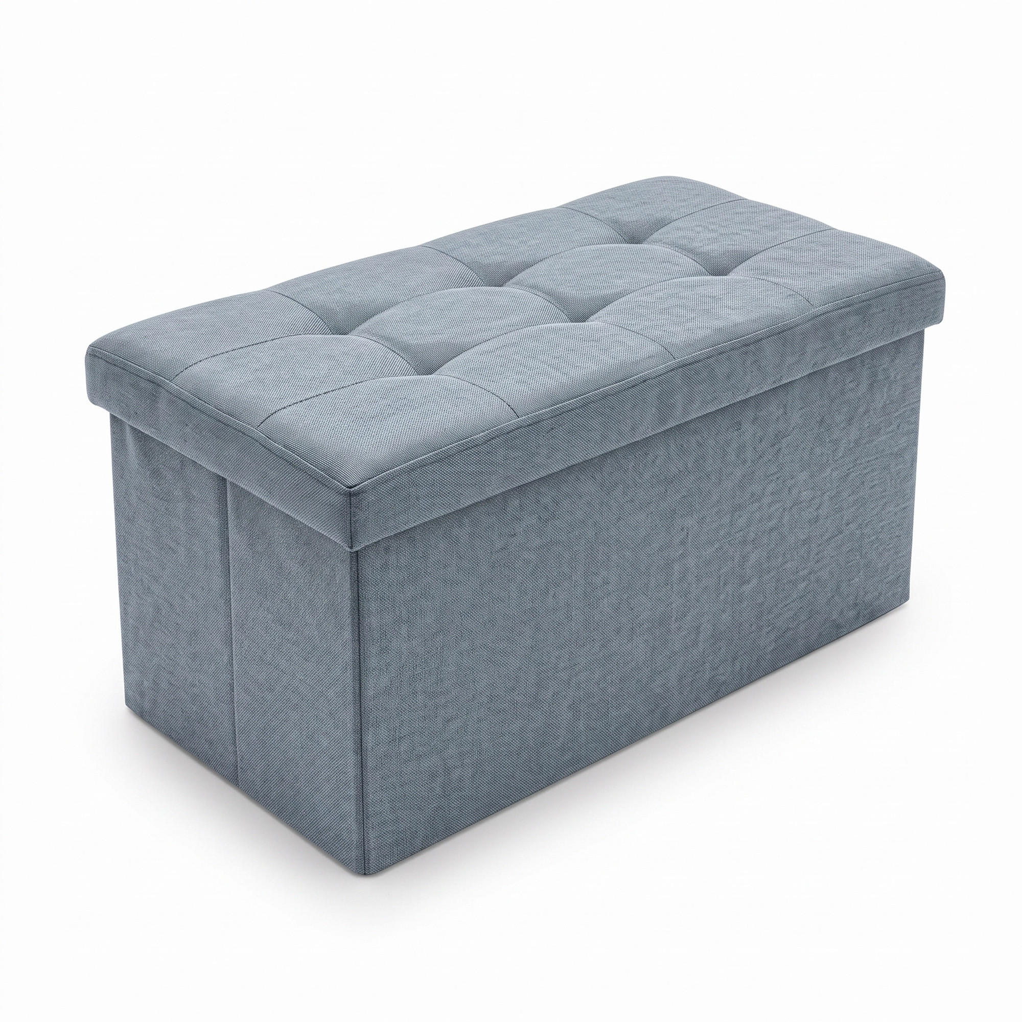 Scena Living Hocker Grau 38x38x76 cm