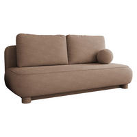 SCHLAFSOFA Gaja - Braun, Holz/Textil (209/96/96cm) - MIRJAN24