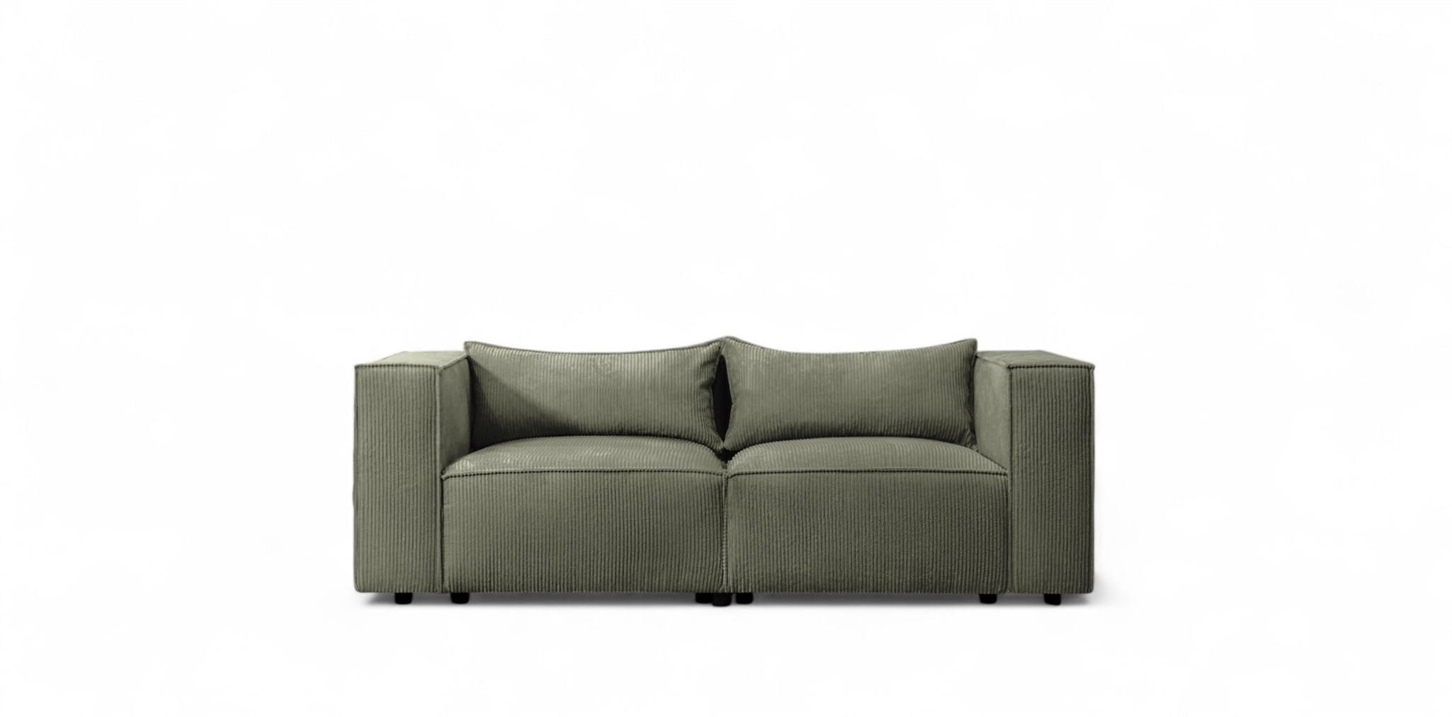 Fun Möbel Sofa Grün 210x71x105 cm
