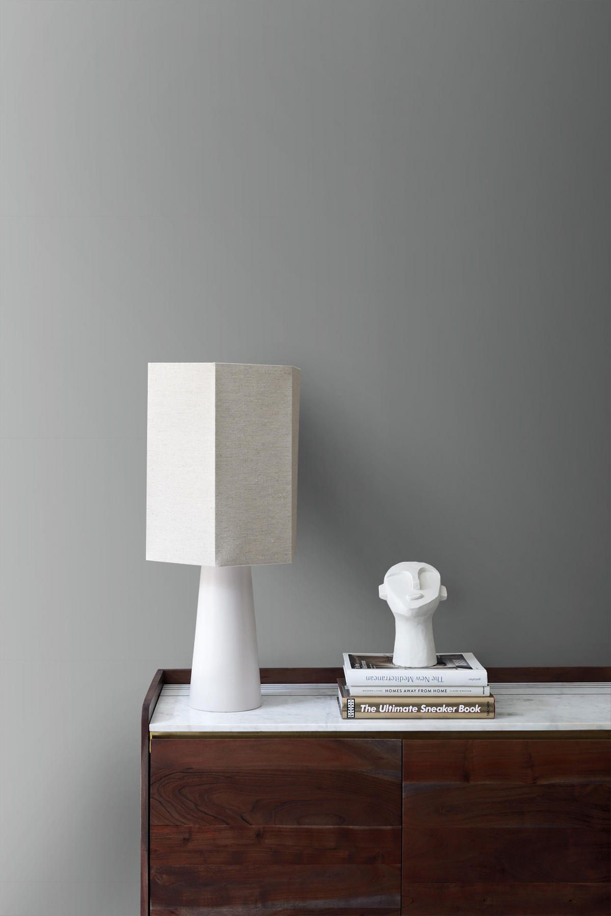 TAPETE Uni 53 cm x 10.05 m - Grau, Papier (53/1000cm) - Origin Wallcoverings