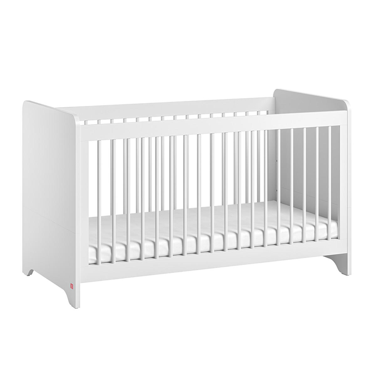 BABYZIMMER 3-teilig Ova Weiß - Weiß, Holzwerkstoff (144.5/86/75cm) - Petits-meubles