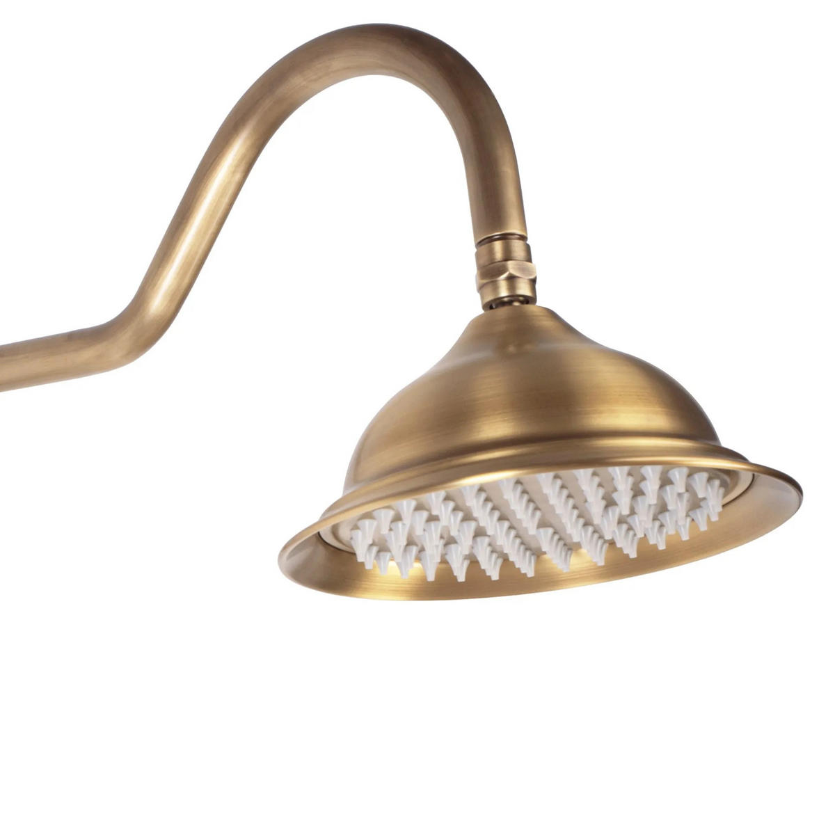 DUSCHGARNITUR Rea Bergamo Antique Bronze - Braun, Metall (21/150/50cm) - REA