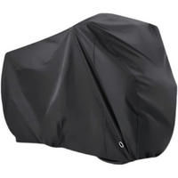 FAHRRADABDECKUNG aus Nylon-Gewebe, wasserdicht - Schwarz, Textil (7.6/7.6/7.6cm)