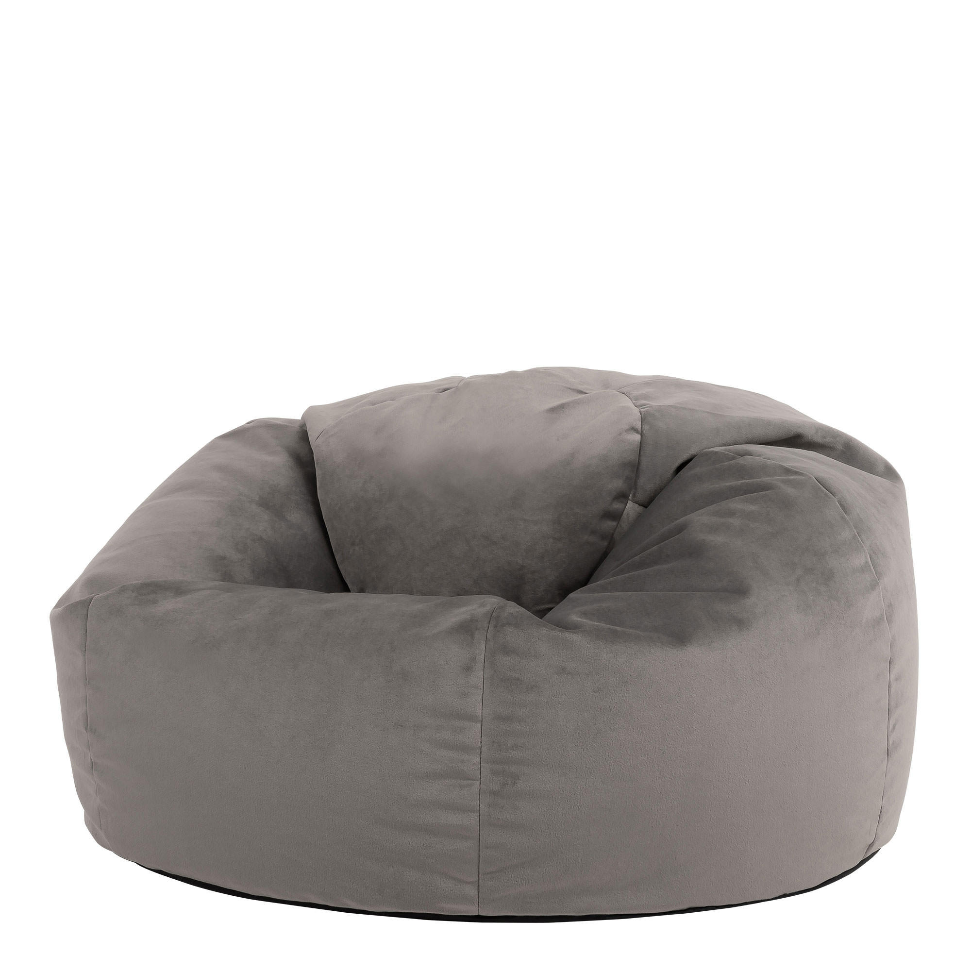 SITZSACK Klassisch Kingston - Grau, Kunststoff/Textil (85/50/85cm) - icon