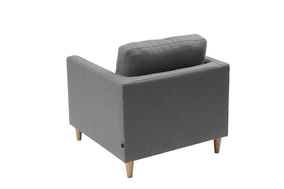 SESSEL grau - Grau, Holz (80/82/84cm) - ebuy24