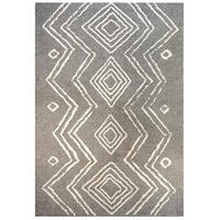 VINTAGE-TEPPICH Medini Neva Grau - Grau, Textil (201/290cm) - Kukoon Rugs
