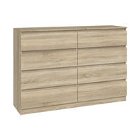 KOMMODE MALWA M8 140 - EICHE SONOMA - Sonoma Eiche, Holzwerkstoff (138/97/40cm) - CDF