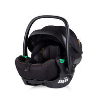 BABYSCHALE Winner i-Size schwarz (40-87cm) Gruppe 0+, Kopfstütze verstellbar - Schwarz, Kunststoff (45/40/70cm) - Chipolino