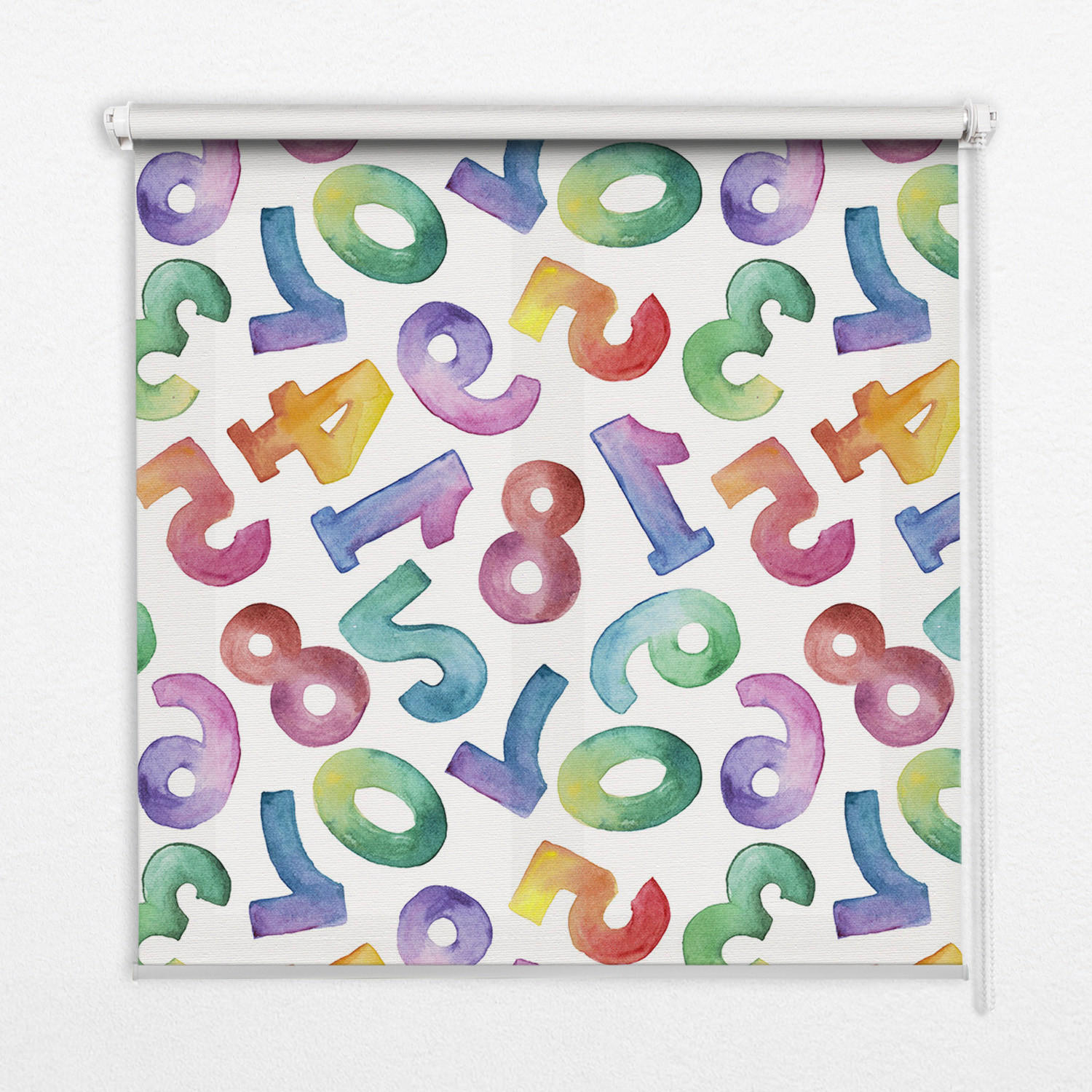 TULUP VNÚTORNÁ roleta - okenná roleta - roleta - 70x140 cm - Farebné čísla