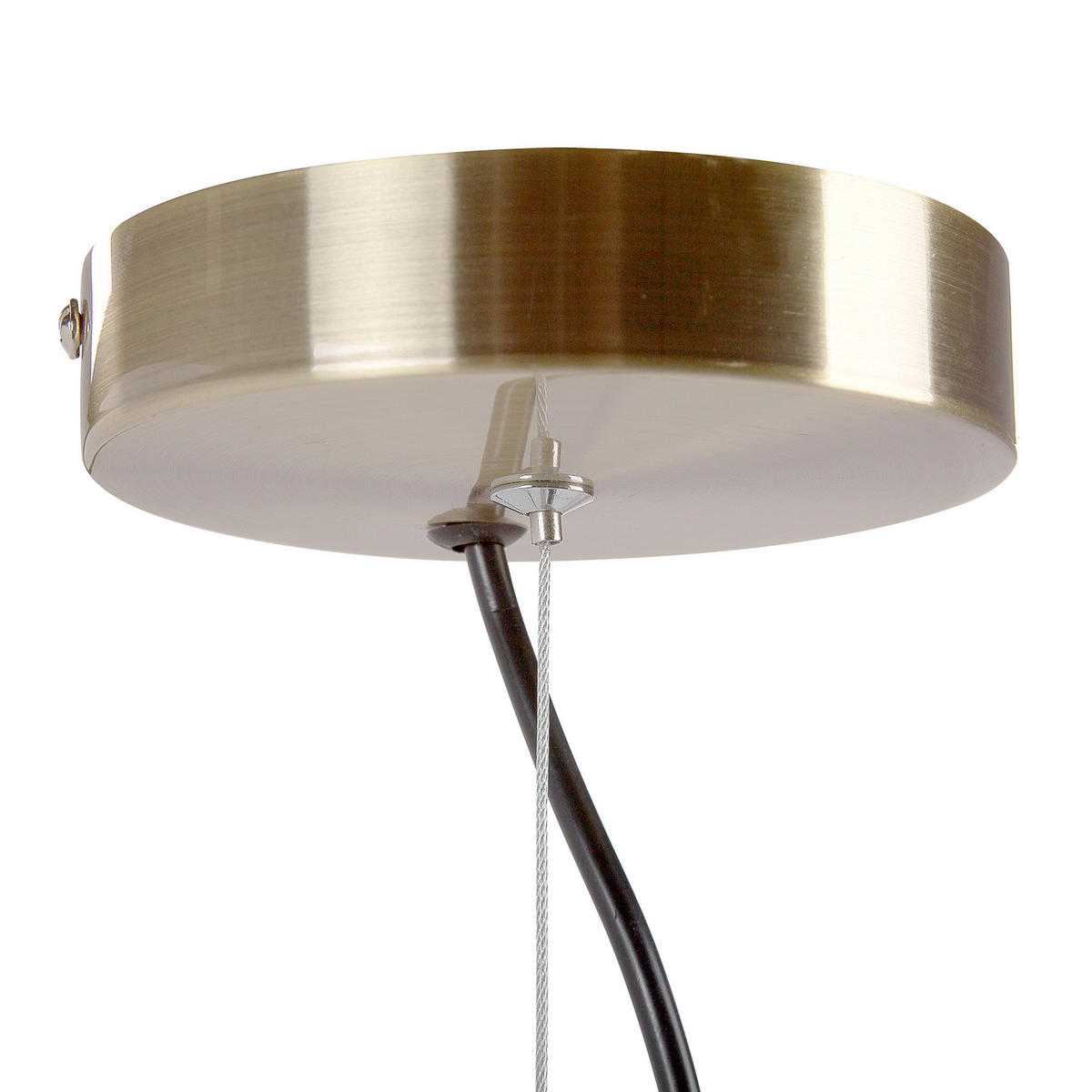 HÄNGELEUCHTE Cremera 74/52/126 cm - Messingfarben, Metall (74/52/126cm) - Beliani