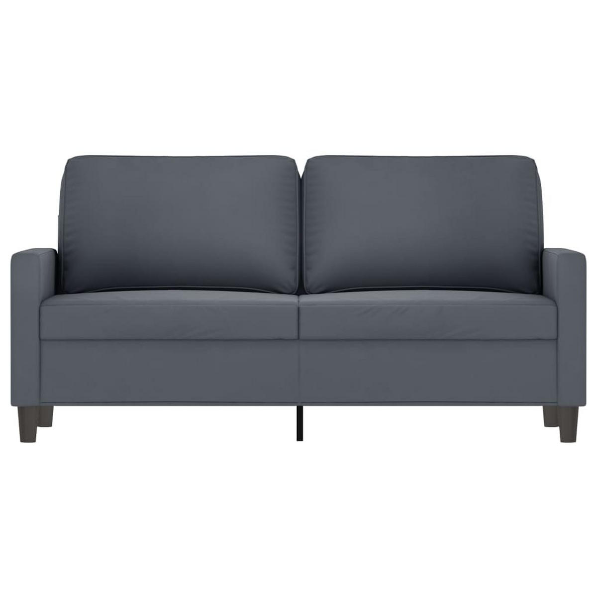 2-SITZER-SOFA Thompson - Grau, Naturmaterialien (158/80/77cm) - Nettlife