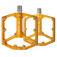 FAHRRADPEDALE Rennrad/Mountainbike Aluminium Gold - Goldfarben, Metall (10/1.5/10.4cm)