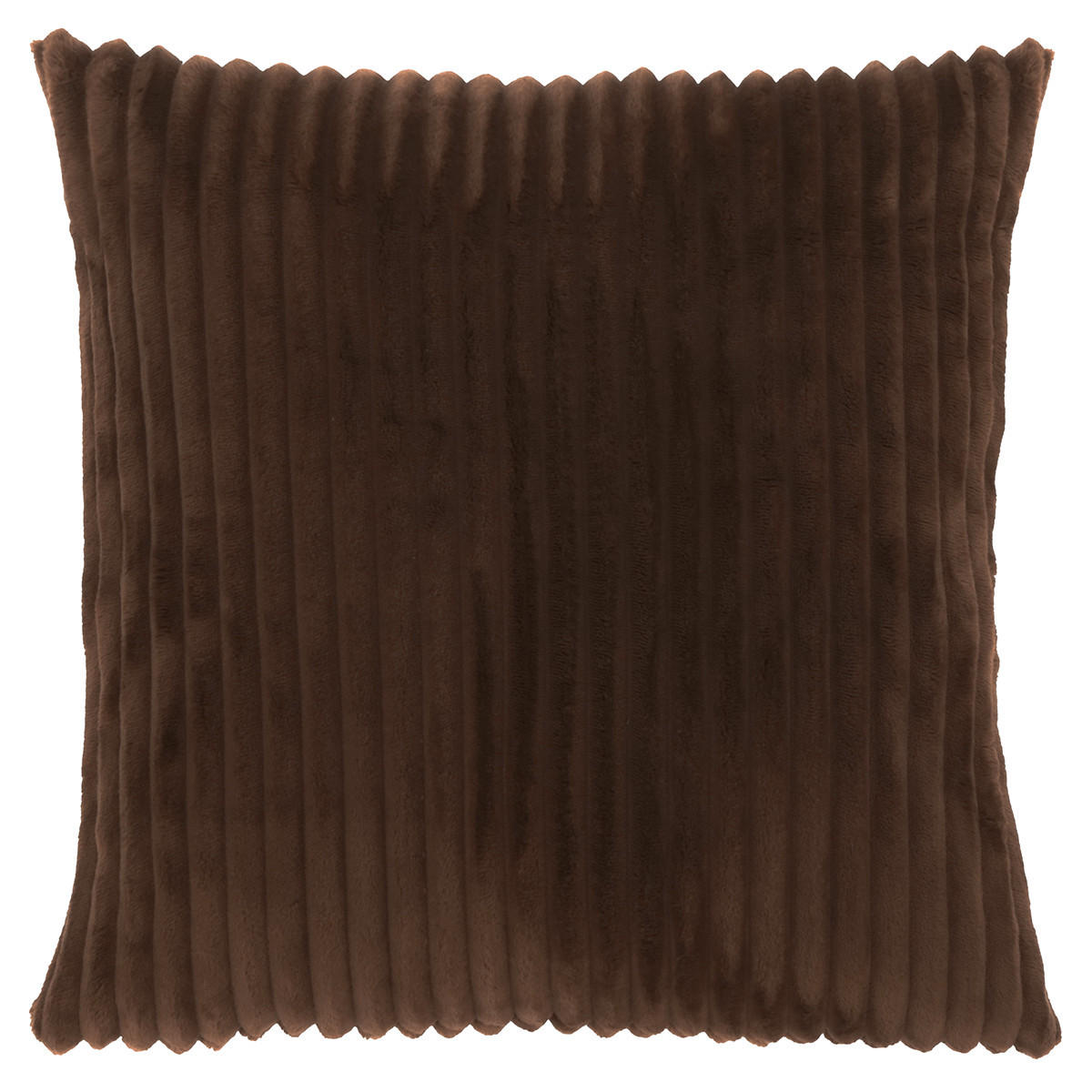 DEKOKISSEN Dez Braun 45/45/8 cm - Braun, Textil (45/45cm) - Unique Living