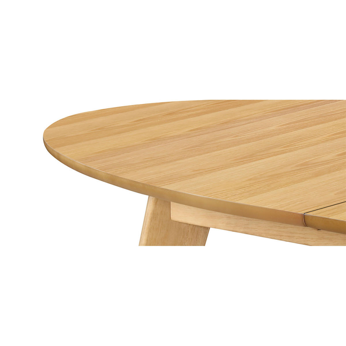 ESSTISCH Design Ausziehbar Eiche L150-200 MARIK - Eiche Bianco, Holz (200/90/75cm) - Miliboo