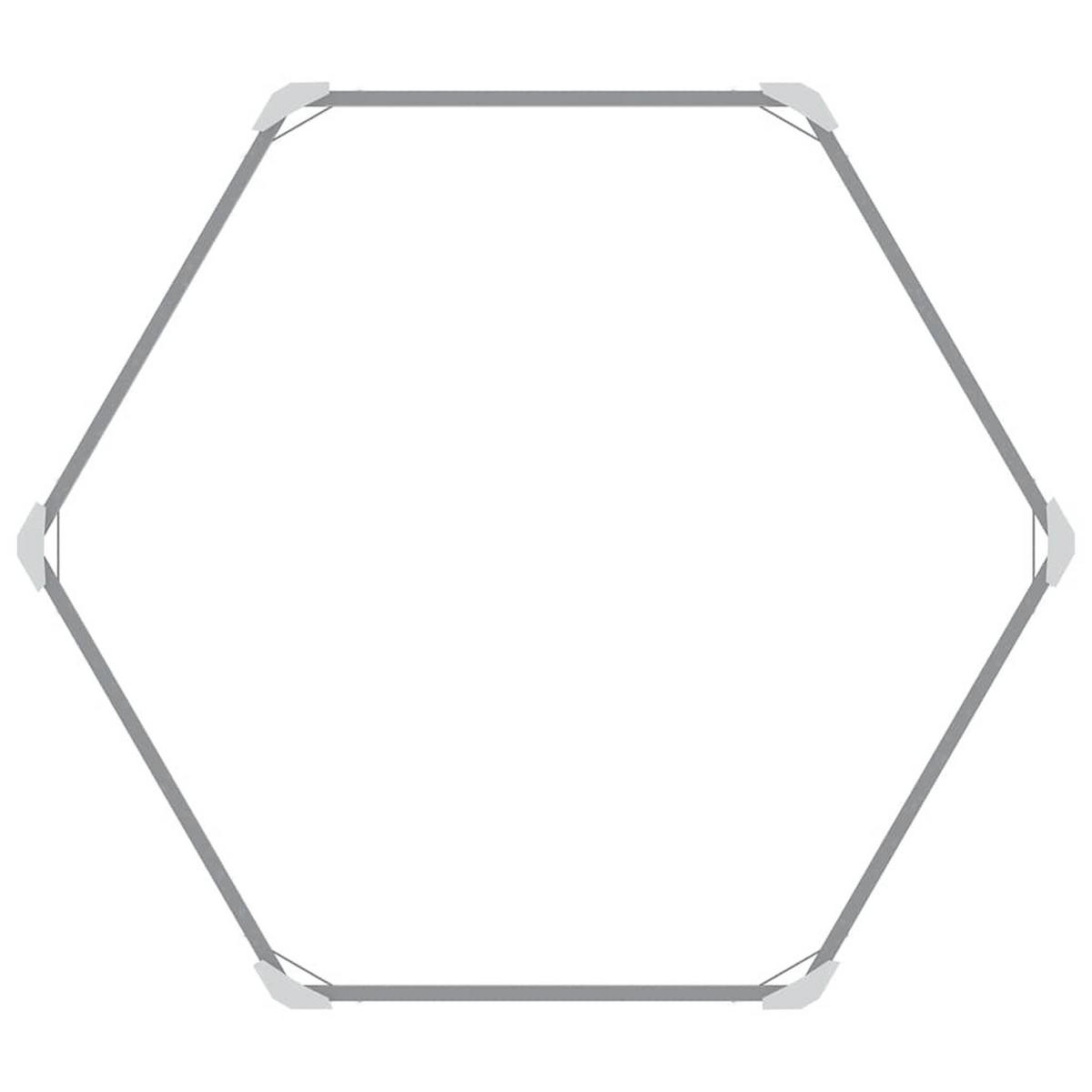 GARTEN-HOCHBEET Anthrazit 129 x 129 x 77 cm - Anthrazit, Metall (129/77/129cm)