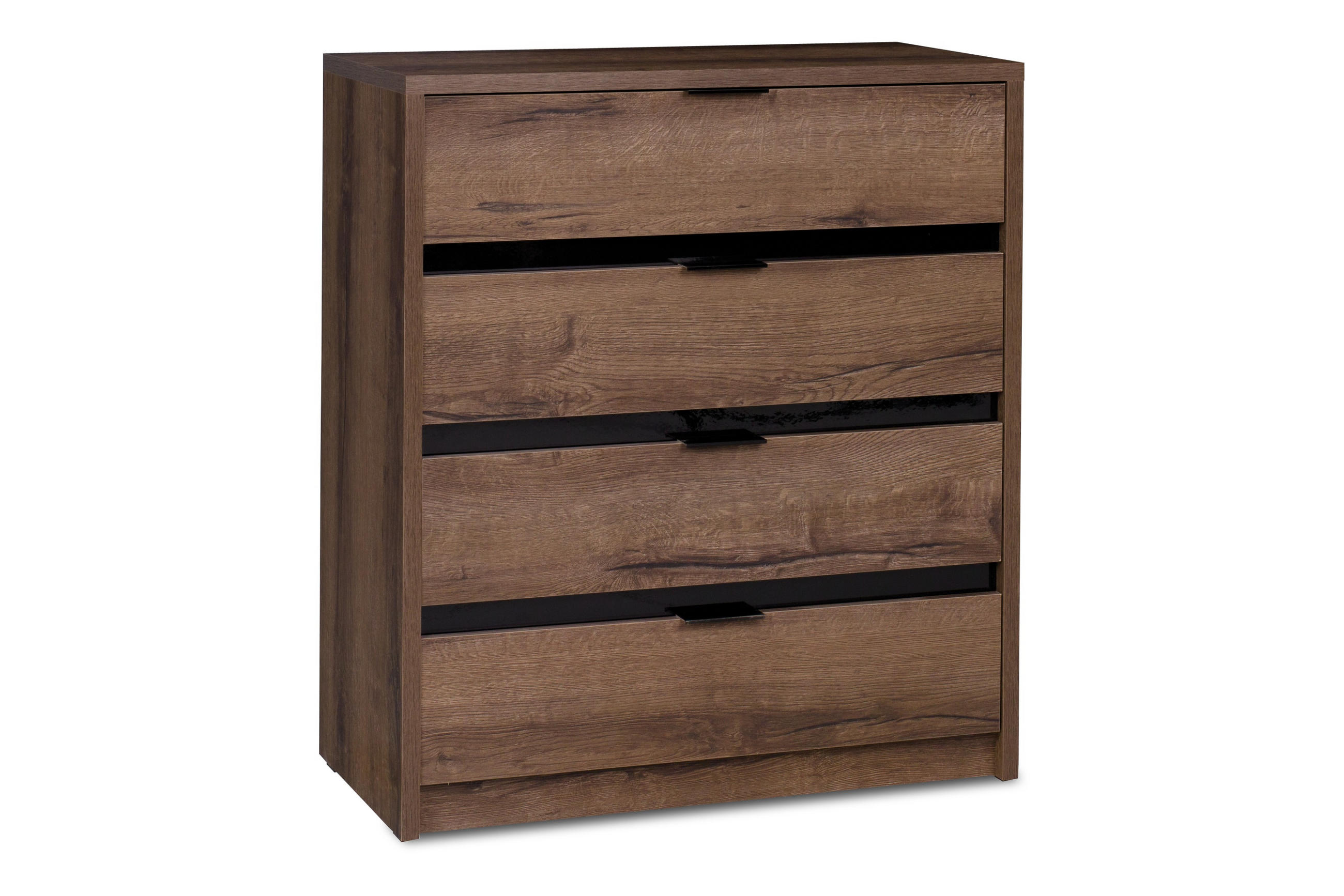 KOMMODE MERO mit Schubladen, Dunkelbraun - Dunkelbraun, Holzwerkstoff (81/90/40cm) - KONSIMO®