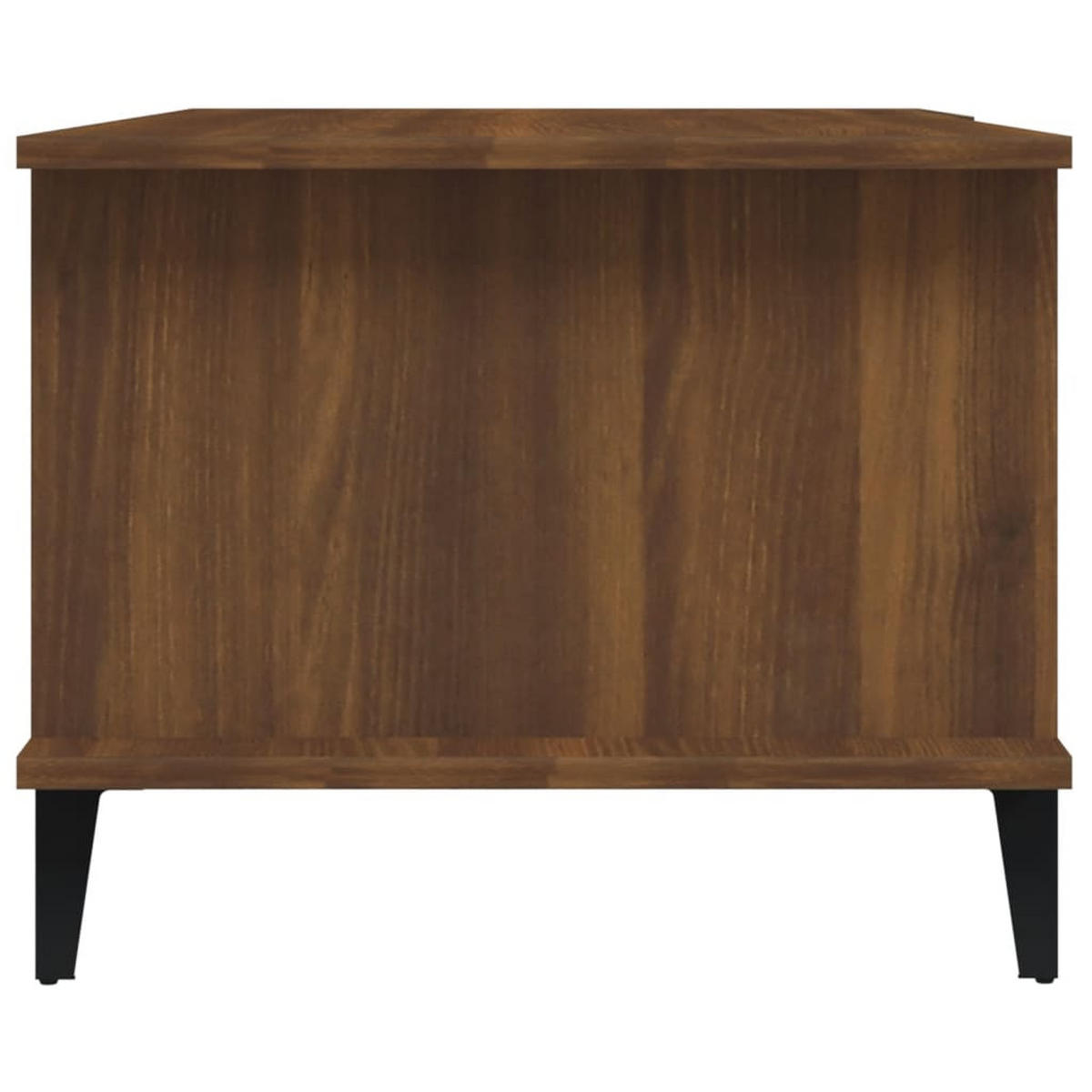 COUCHTISCH Braun Eichen-Optik 90x50x40 cm Holzwerkstoff - Braun, Holzwerkstoff (90/50/40cm) - furnicato