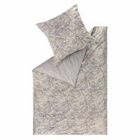 SATIN BETTWÄSCHE SALMLO - Grau, Textil (135/200cm) - Esprit