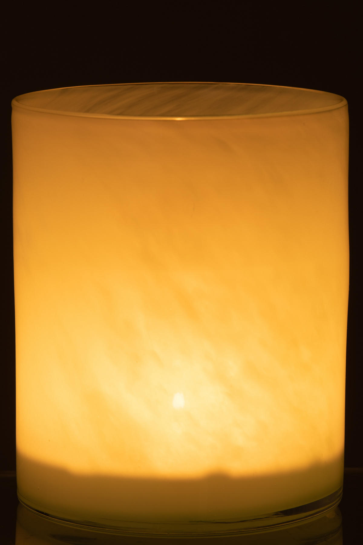 KERZENHALTER JADE - Glas - Grün - L - Mintgrün, Glas (15/18cm) - J-Line
