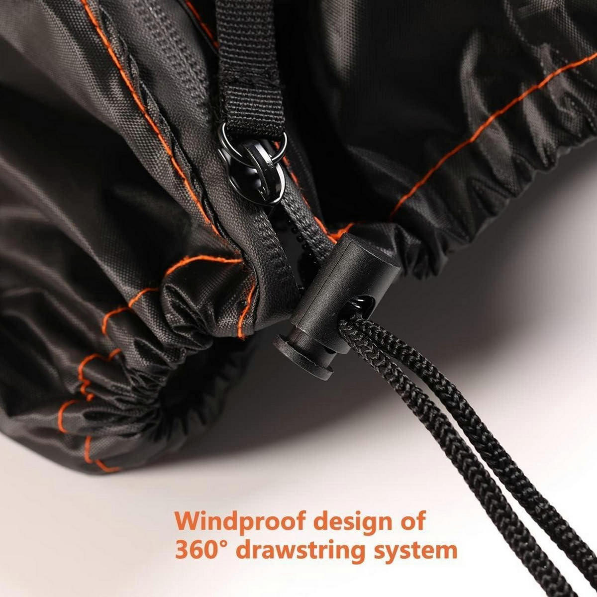 ABDECKHAUBE für Hängesessel 2-Sitzer wasserdicht 200 x 230 cm Schwarz - Schwarz, Kunststoff (18/3/20cm)