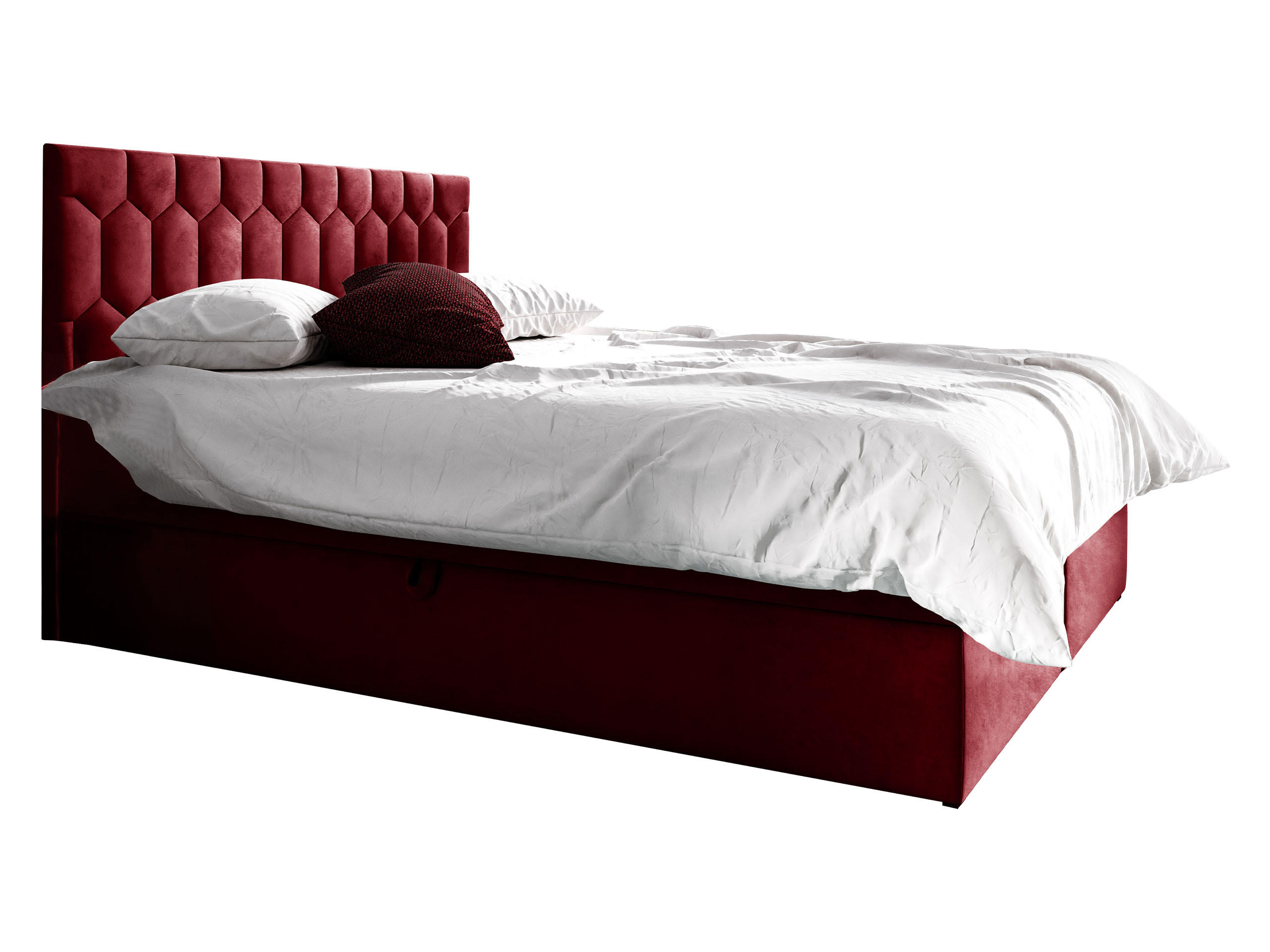 BOXBETT Top M24 - Rot, Holz (160/200cm) - MIRJAN24