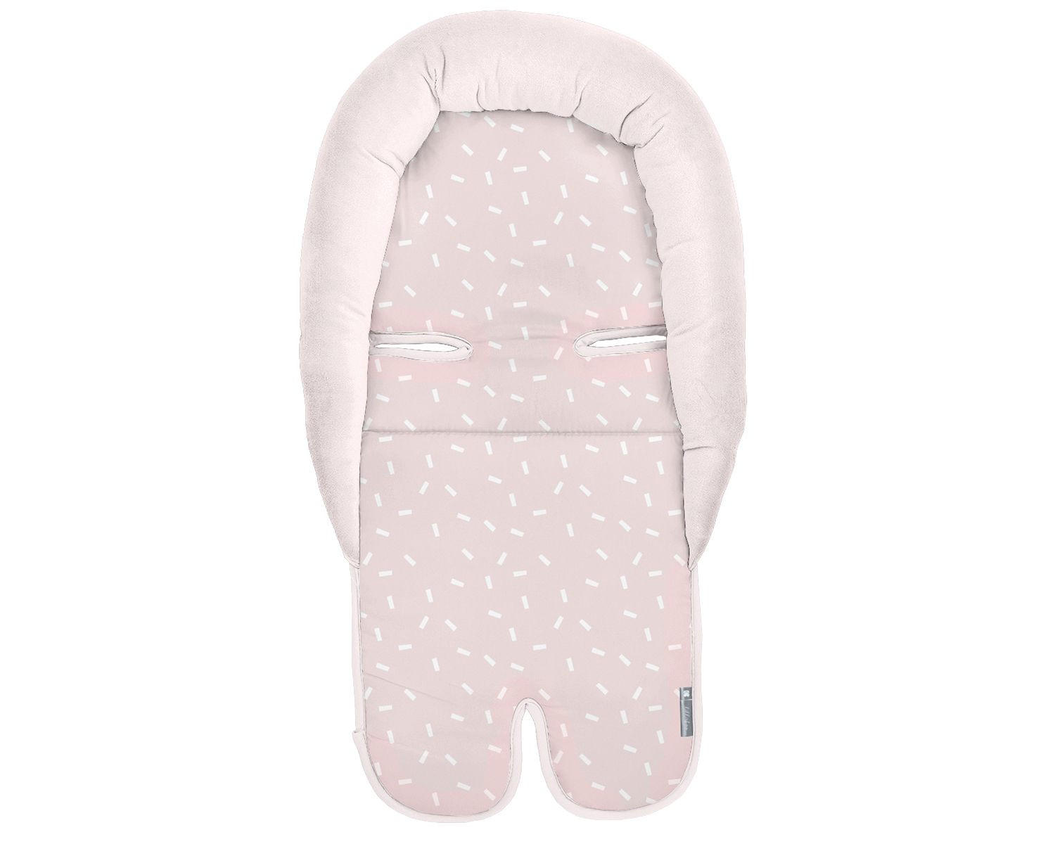 KINDERSITZ-EINLAGE Memory-Schaum rosa Kindersitzschutz Memory-Schaum Baumwolle - Rosa, Textil (6/26/48cm) - Kikka boo