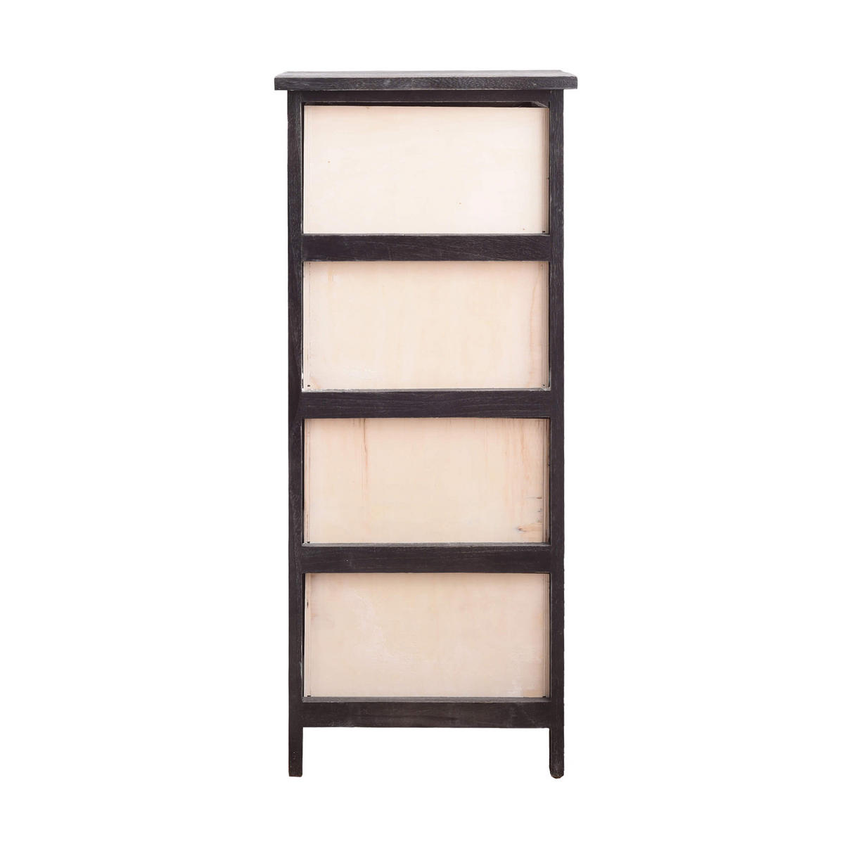 KOMMODE Weiß 25/35/81 cm - Weiß, Holz (25/81/35cm) - Mobili Rebecca