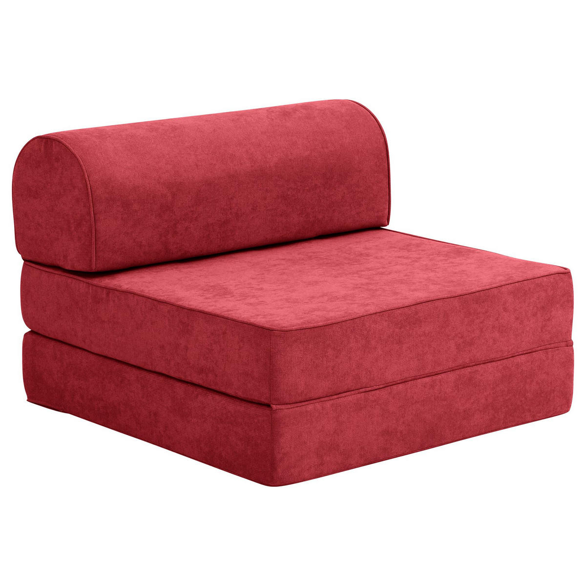 FALTSESSEL Katusha Flachgewebe rot - Rot, Kunststoff (80/57/80cm) - 58aufmkessel